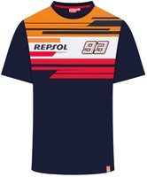 GP-Racing Repsol 93 Dual T-shirt,  blauw-oranje,  afmeting XL