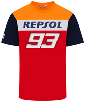 GP-Racing Repsol Dual 93 T-shirt,  wit-rood-blauw,  afmeting M