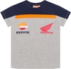 GP-Racing Repsol Kinderen T-shirt,  grijs-blauw,  afmeting 8 - 9