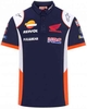 GP-Racing Repsol Replica Polo shirt Blauw Oranje L