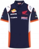 GP-Racing Repsol Replica Polo shirt Blauw Oranje M