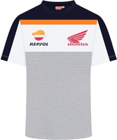 GP-Racing Repsol Tape T-shirt,  grijs-wit-blauw,  afmeting XL