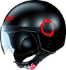 Grex G3.1E Couplé Jet helm Zwart Rood 2XL