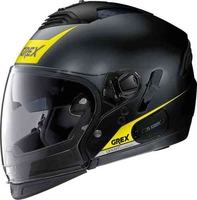 Grex G4.2 Pro Vivid N-Com Helm Zwart Geel XL