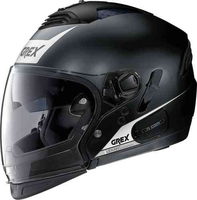 Grex G4.2 Pro Vivid N-Com Helm Zwart Wit 2XL