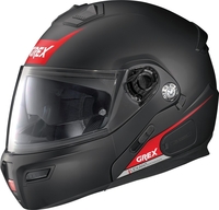 Grex G9.1 Evolve Vivid N-Com Helm,  zwart-rood,  afmeting XL