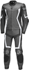 Held Street-Rocket Pro 2-delig motorfiets lederen pak,  zwart-wit,  afmeting 54 56 110