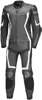 Held Street-Rocket Pro 2-delig motorfiets lederen pak,  zwart-wit,  afmeting 54 56 110