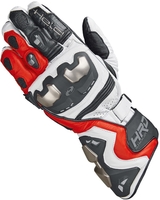 Held Titan RR Motorfiets handschoenen,  wit-rood,  afmeting 3XL