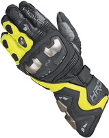 Held Titan RR Motorfiets handschoenen,  zwart-geel,  afmeting L