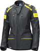 Held Tivola ST Dames Motorfiets Textiel Jas,  zwart-geel,  afmeting 3XL voor vrouw