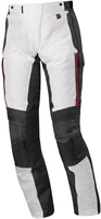 Held Torno II Gore-Tex Motorfiets textiel broek,  grijs-rood,  afmeting L