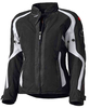 Held Toshi Dames motorfiets textiel jas Zwart Wit L