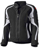 Held Toshi Dames motorfiets textiel jas Zwart Wit XL