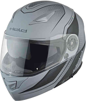 Held Travel Champ II Motorfiets helm Decor Zwart Grijs M