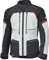 Held Tridale Top waterdichte Motocycle textiel jas,  zwart-grijs-rood,  afmeting S voor man