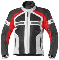 Held Tropic II Motorfiets textiel jas 2016 Grijs Rood M