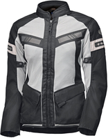 Held Tropic XT Dames Mesh Motocycle Textiel Jas,  zwart-grijs,  afmeting XL voor vrouw
