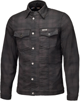 Held Woodland Motorfiets Shirt,  zwart-grijs,  afmeting 5XL voor man