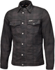 Held Woodland Motorfiets Shirt,  zwart-grijs,  afmeting S voor man