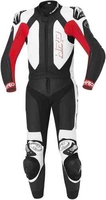 Held Yagusa Two Piece Motorcycle Leather Suit Twee stuk motorfiets. .. Zwart Rood 48
