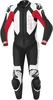 Held Yagusa Two Piece Motorcycle Leather Suit Twee stuk motorfiets. .. Zwart Rood 52