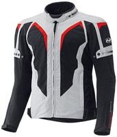 Held Zelda Dames Textiel Jas,  grijs-rood,  afmeting 3XL voor vrouw