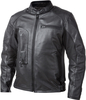 Helite Roadster Airbag Motorfiets lederen jas,  zwart,  afmeting M
