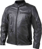 Helite Roadster Airbag Motorfiets lederen jas Zwart XL