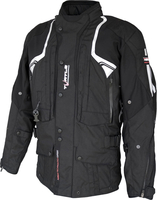 Helite Touring 2.0 Airbag Motorfiets Textiel Jas,  zwart,  afmeting L