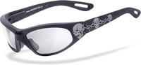 Helly Bikereyes Black Angel Tribal Zelf-Tinting Zonnebril,  grijs voor man