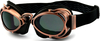 Helly Bikereyes H3 Smoke Motorfiets goggles,  zwart-bruin