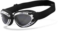 Helly Bikereyes Hurricane 2 Motorfiets bril Zwart Eén maat