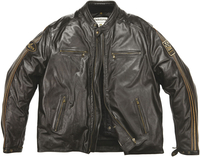 Helstons Ace Big Body Rag Leren jas,  bruin,  afmeting L
