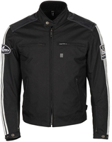 Helstons Ace Motorfiets textiel jas,  zwart,  afmeting 3XL