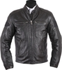 Helstons ACE Rag Leren jas,  zwart,  afmeting 5XL