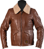 Helstons Alaska Motor lederen jas,  bruin,  afmeting M