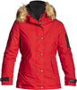 Helstons Artic Dames motorfiets textiel jas,  rood,  afmeting 2XL voor vrouw