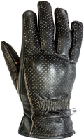 Helstons Basik geperforeerde Zomer motorfiets handschoenen,  bruin,  afmeting 3XL