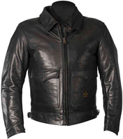 Helstons Bill Motor leren jas Zwart S