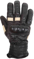 Helstons Brace Waterdichte motorfiets handschoenen Zwart Beige 2XL