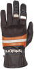 Helstons Bull Air Zomer Motorfiets Handschoenen,  bruin,  afmeting XL