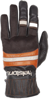 Helstons Bull Air Zomer Motorfiets Handschoenen,  bruin,  afmeting XL