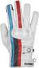 Helstons Burton Handschoenen van de motorfiets,  wit-rood-blauw,  afmeting 3XL