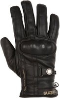 Helstons Burton Handschoenen van de motorfiets,  zwart,  afmeting M L