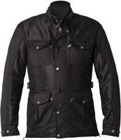 Helstons Field Mesh Motortextiel jas,  zwart,  afmeting S