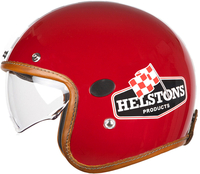 Helstons Flag Carbon Jet Helm,  rood,  afmeting L