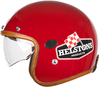 Helstons Flag Carbon Jet Helm,  rood,  afmeting M
