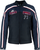 Helstons Formula Sport waterdichte motorfiets textiel jas,  zwart-blauw,  afmeting L voor man