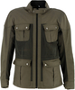 Helstons Forward Air waterprrof Motorfiets textiel jas,  groen-bruin,  afmeting S voor man